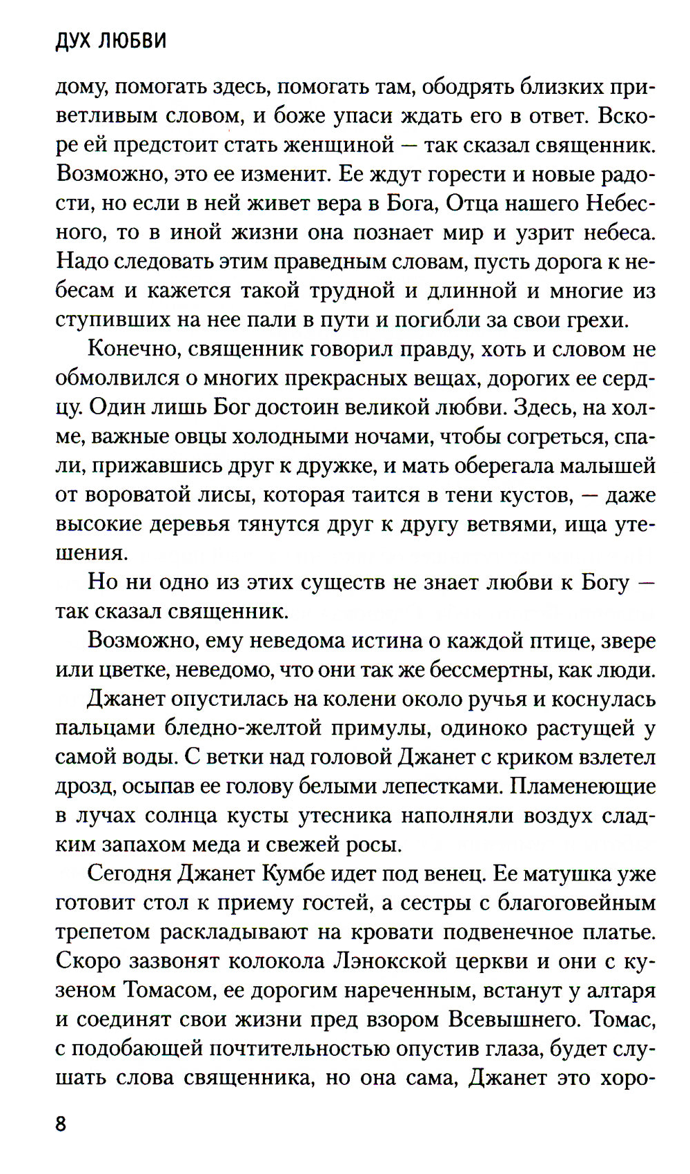 Дух любви: роман