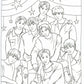 Stray kids. Раскраска с участниками одной из самых популярных k-pop групп