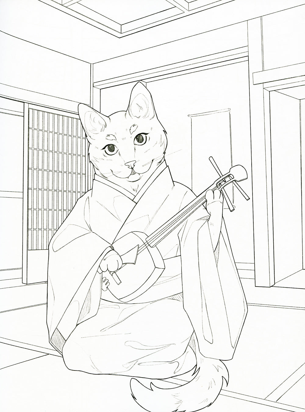 Японская мифология. Раскрашиваем сказки и легенды народов мира