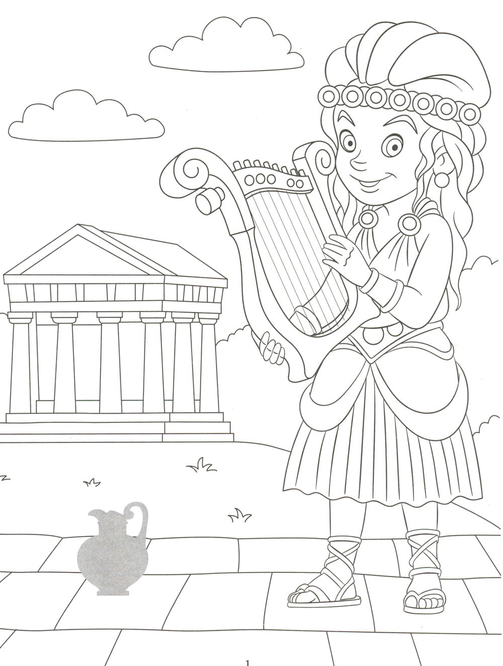 Раскрась и наклей: история: книжка-раскраска