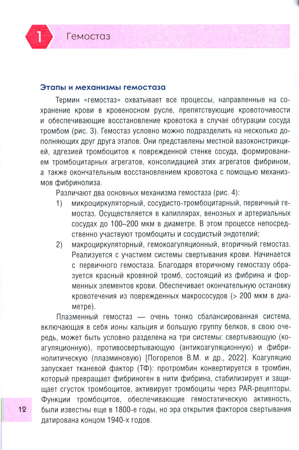 Чрезмерная компенсаторная коагуляция: от кровоточивости до тромбогенности: Учебное пособие.