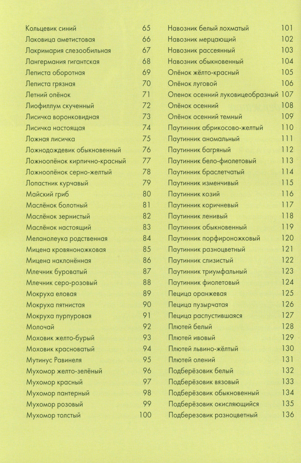 Грибы средних полос России: Атлас-определитель