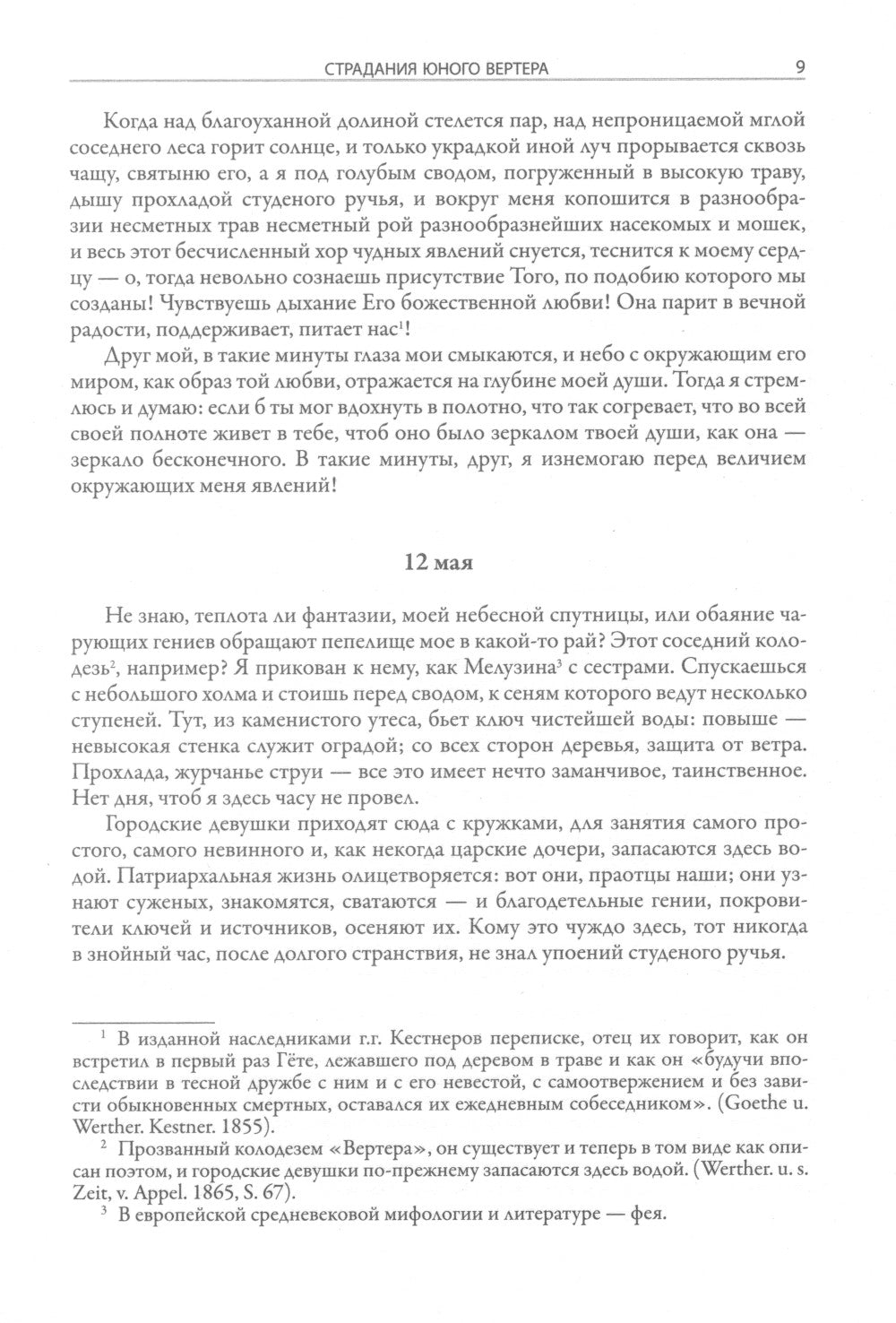 Страдания юного Вертера. Пятнадцатилетний Гете