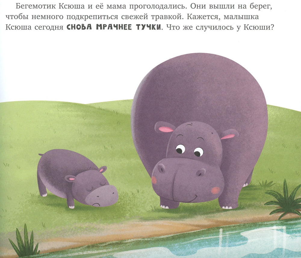 Бегемотик злится