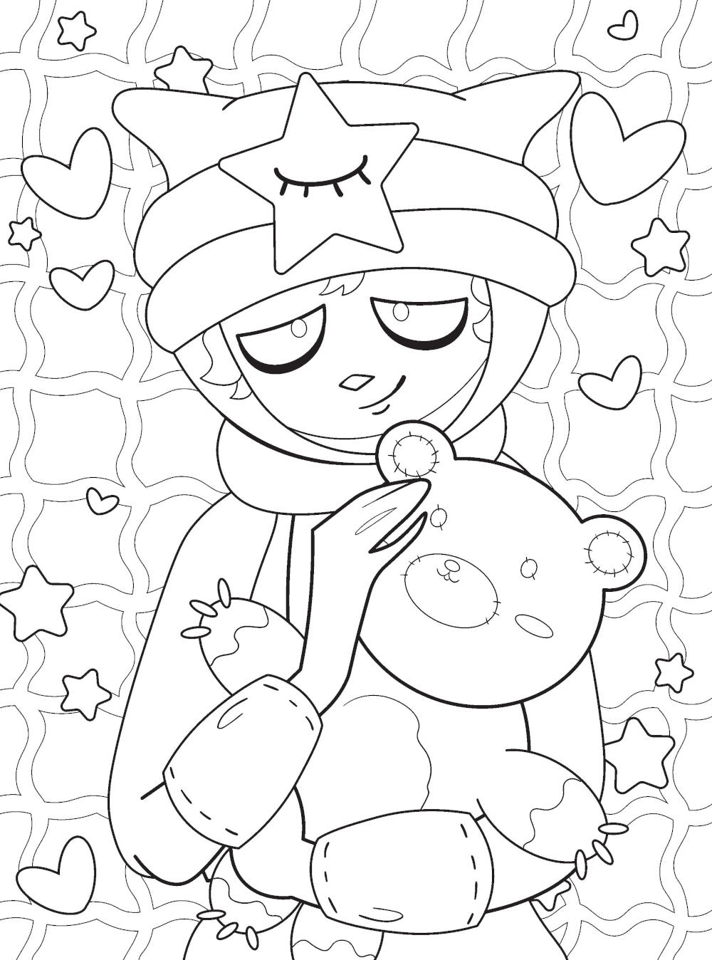 Выбери своего бравлера: раскраска