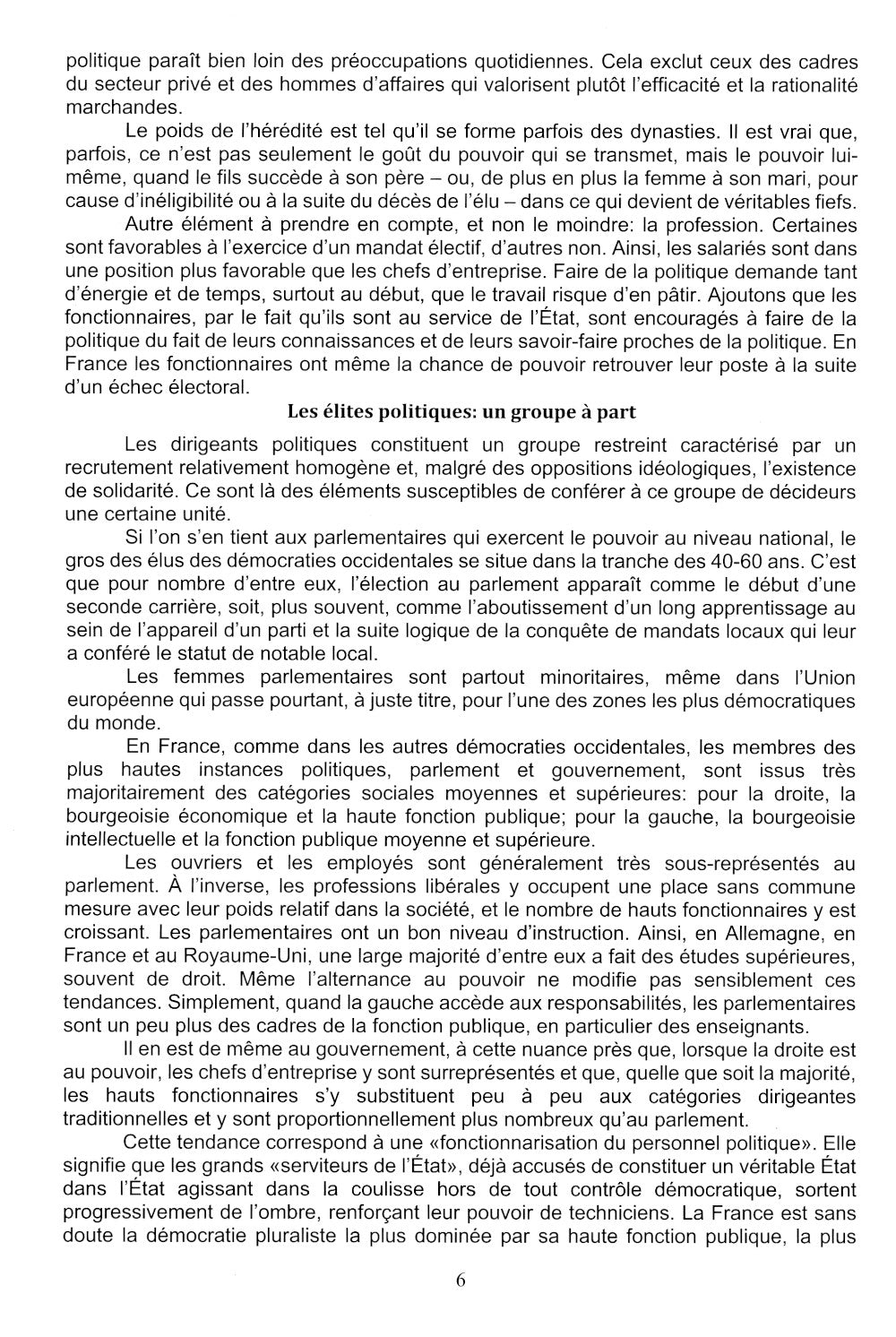 Французский язык. Политика и управление = Politique et gestion: Учебное пособие: уровень С1