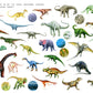 Dinosaures (Очень много наклеек)