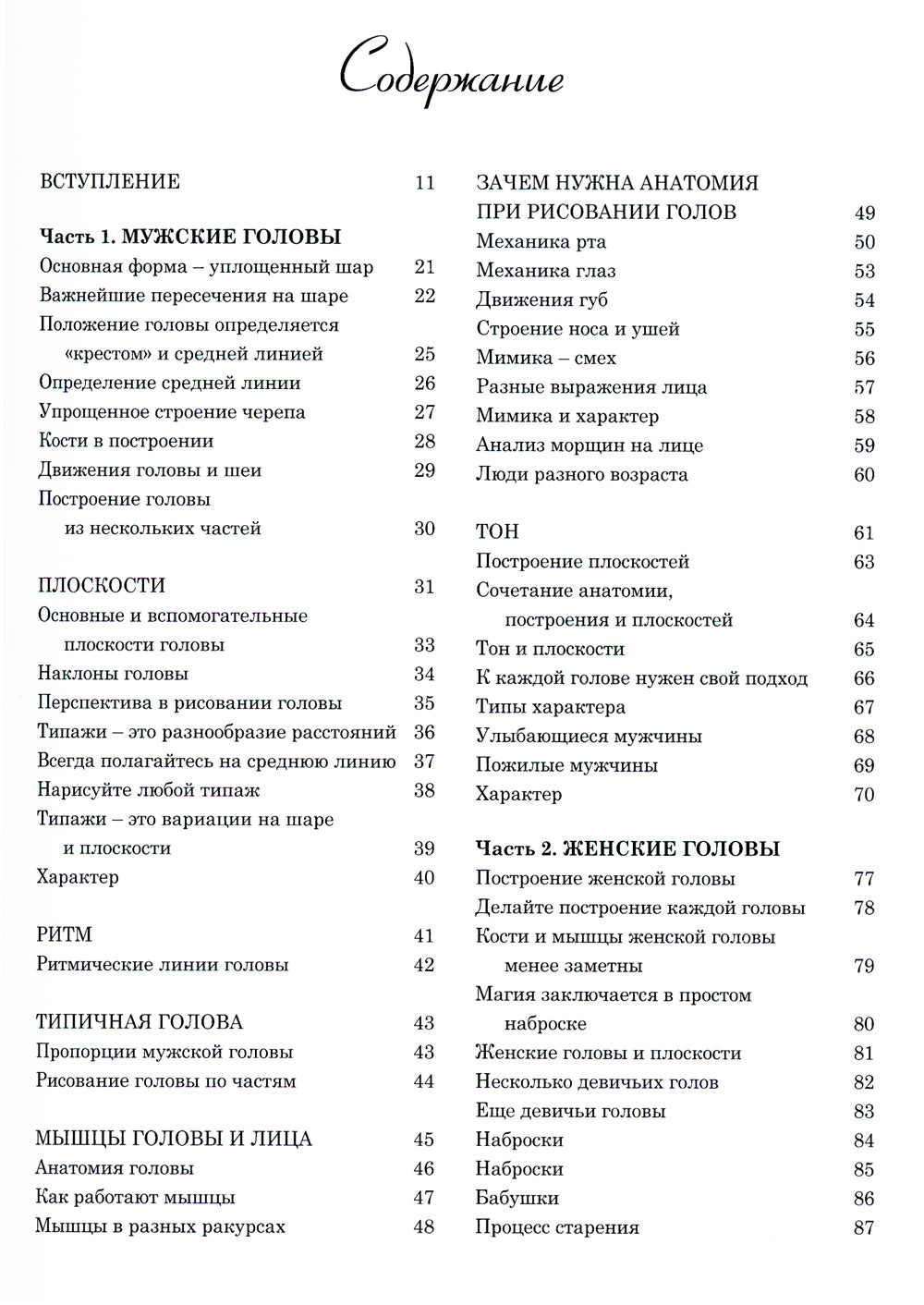 Рисование головы и рук