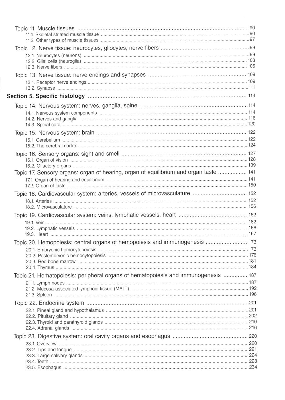 Atlas d'histologie, de cytologie et d'embryologie
