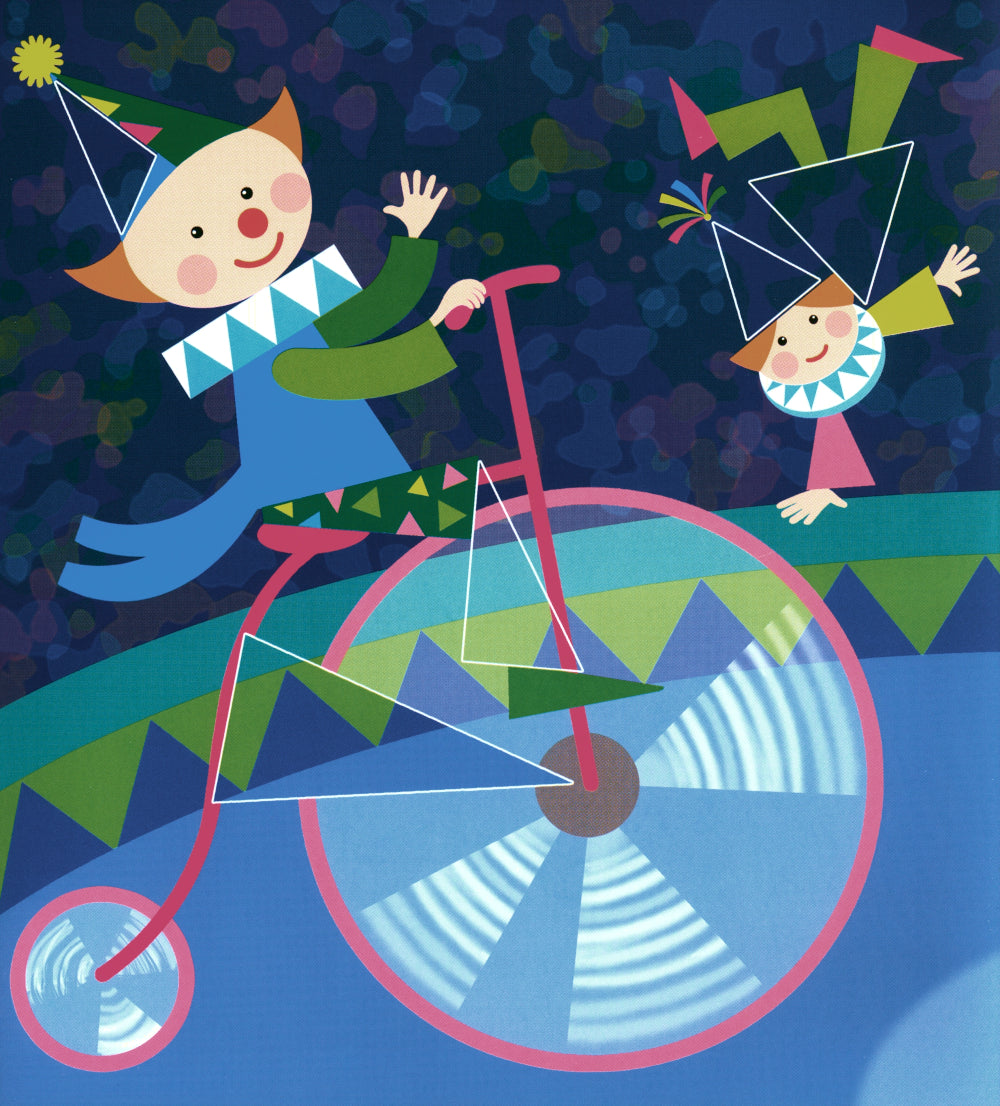 Подбери и наклей треугольники. Цветные формы (pour les enfants de 1 à 3 lettres) (ensemble dans 4 pièces)