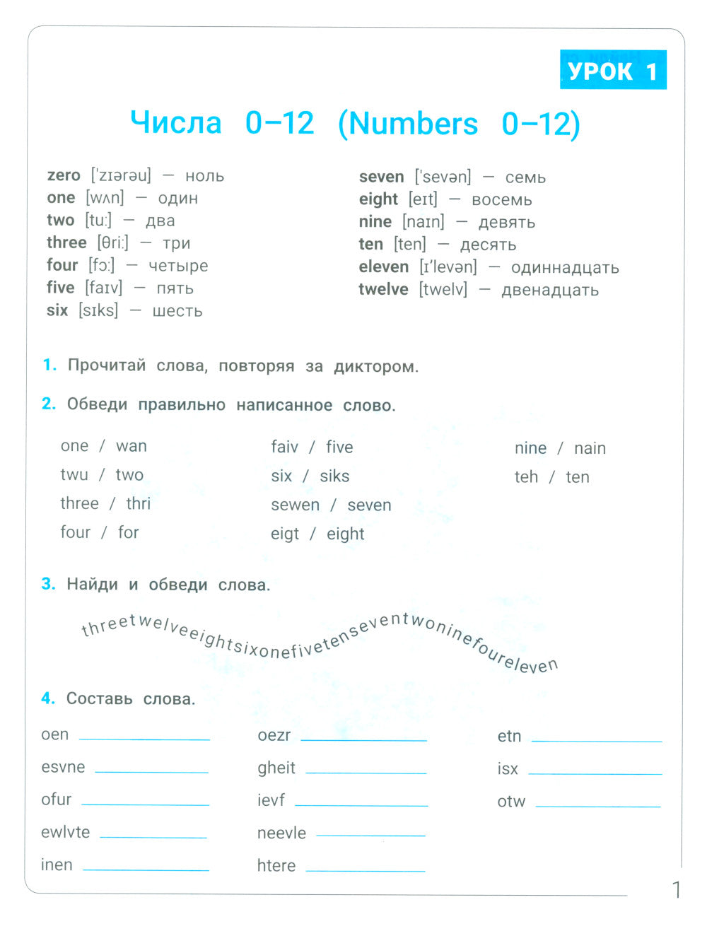 Anglais idéal : slovarique-minimum pour les écoles maternelles