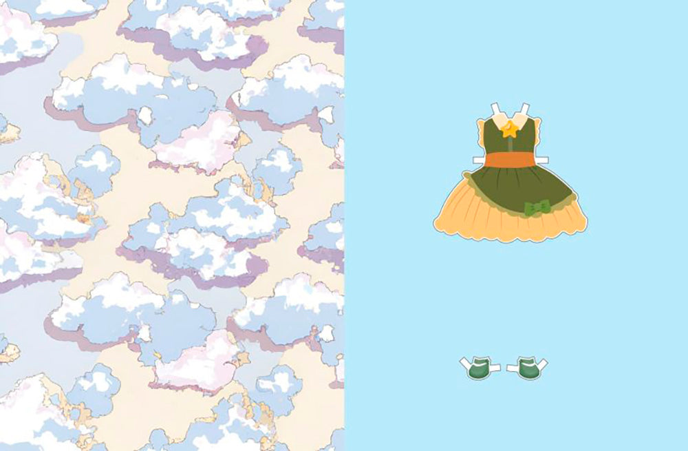 Маленькие и милые. Наряды. Раскраски