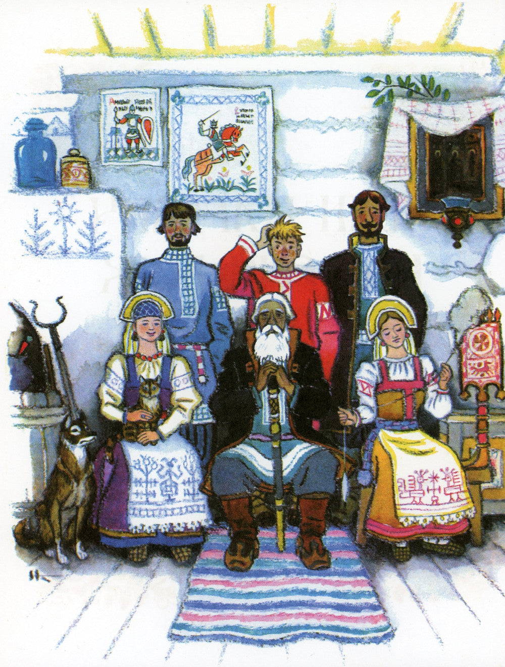 Иван-царевич и серый волк. Русские народные сказки