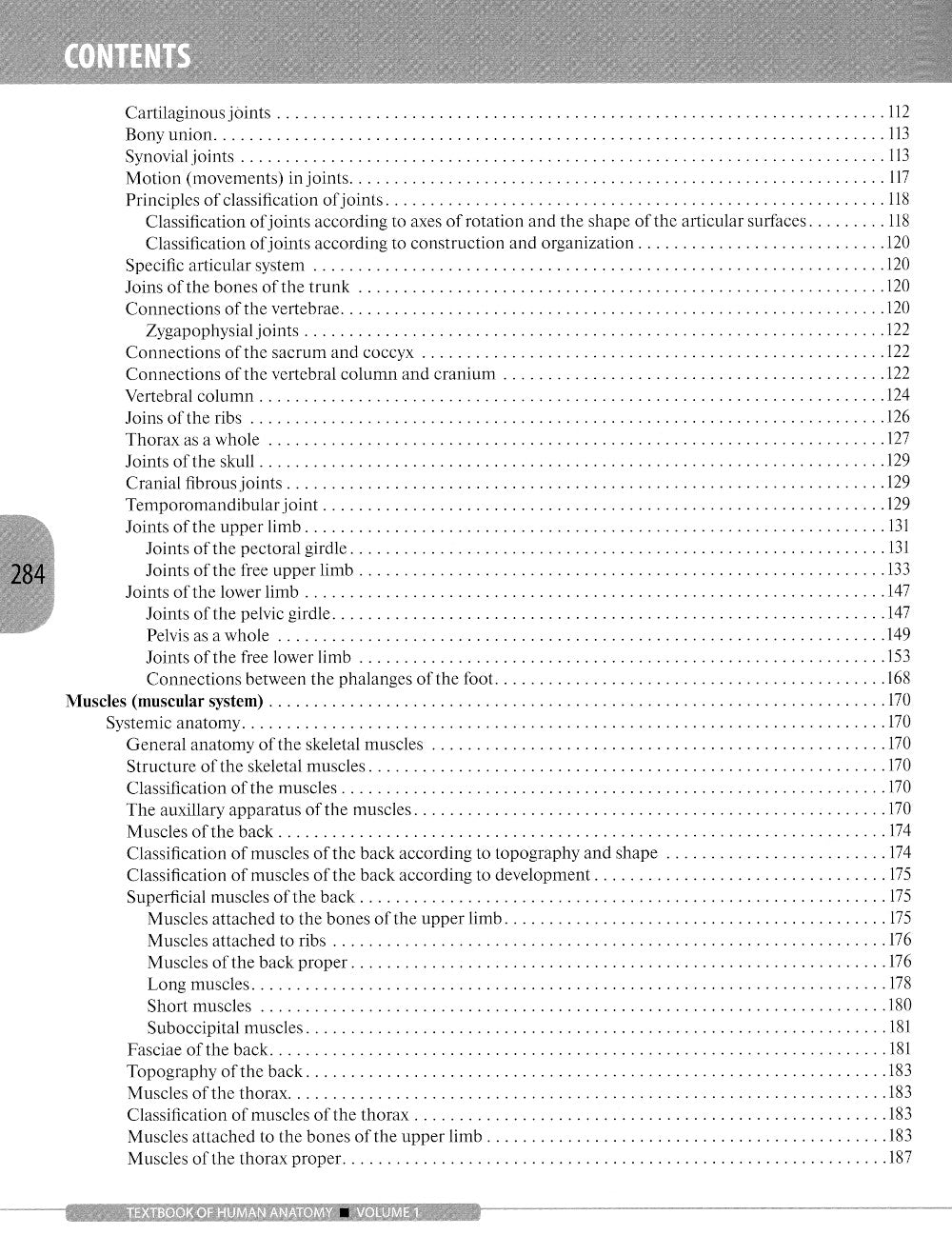 Textbook of Human Anatomy. In 3 vol. Vol. 1. Locomotor apparatus = Анатомия человека: Учебник на английском языке