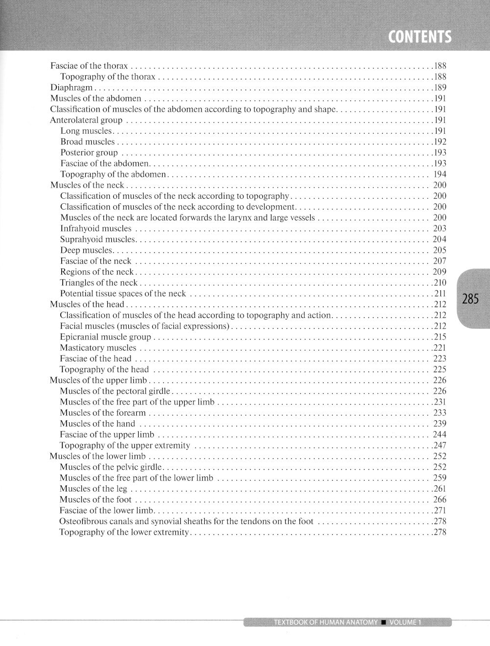 Textbook of Human Anatomy. In 3 vol. Vol. 1. Locomotor apparatus = Анатомия человека: Учебник на английском языке