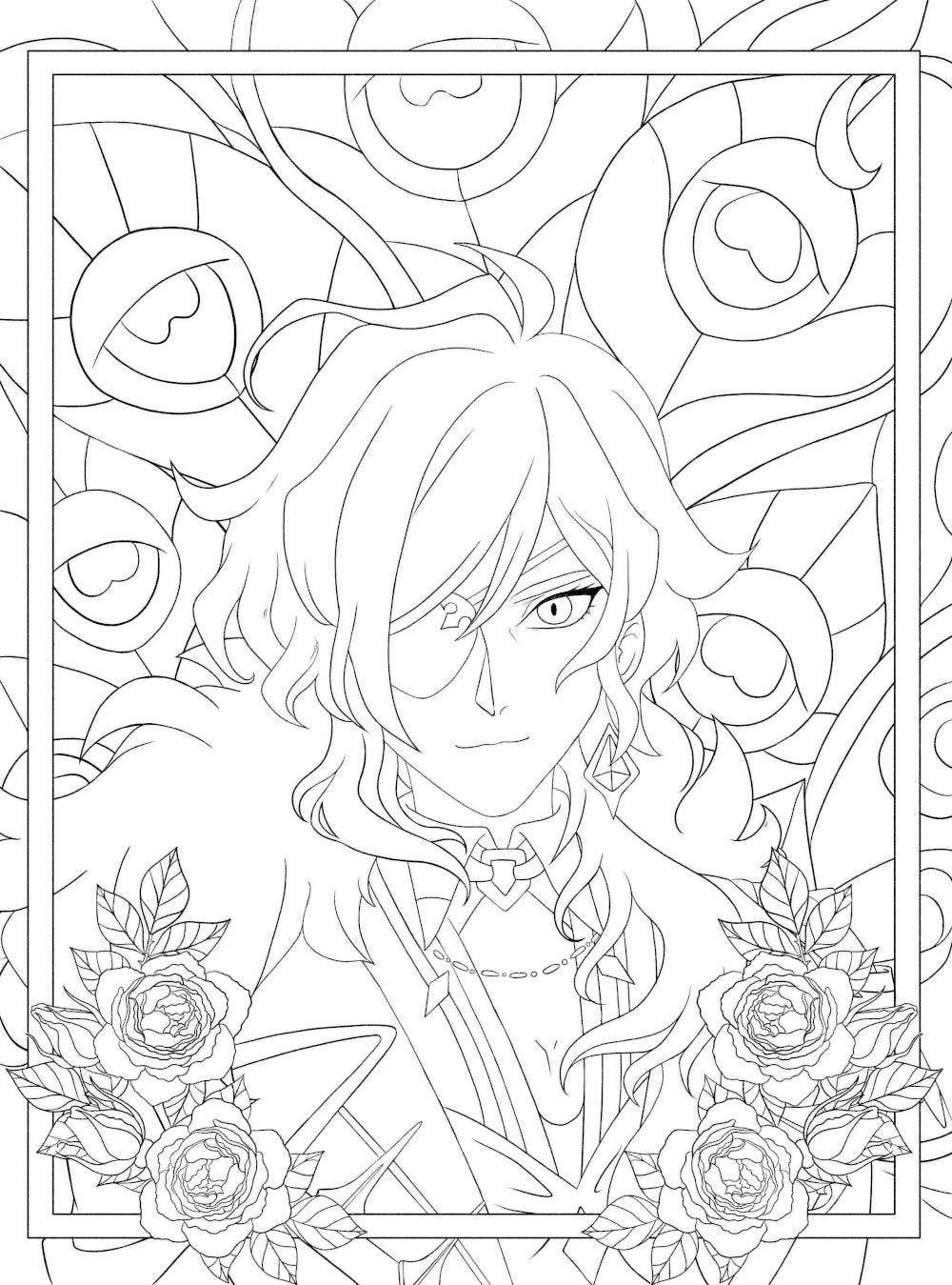 Путешествие по Тейвату с Итэром, Люмин и Паймон: раскраска-антистресс для творчества и вдохновения (для ДМ)