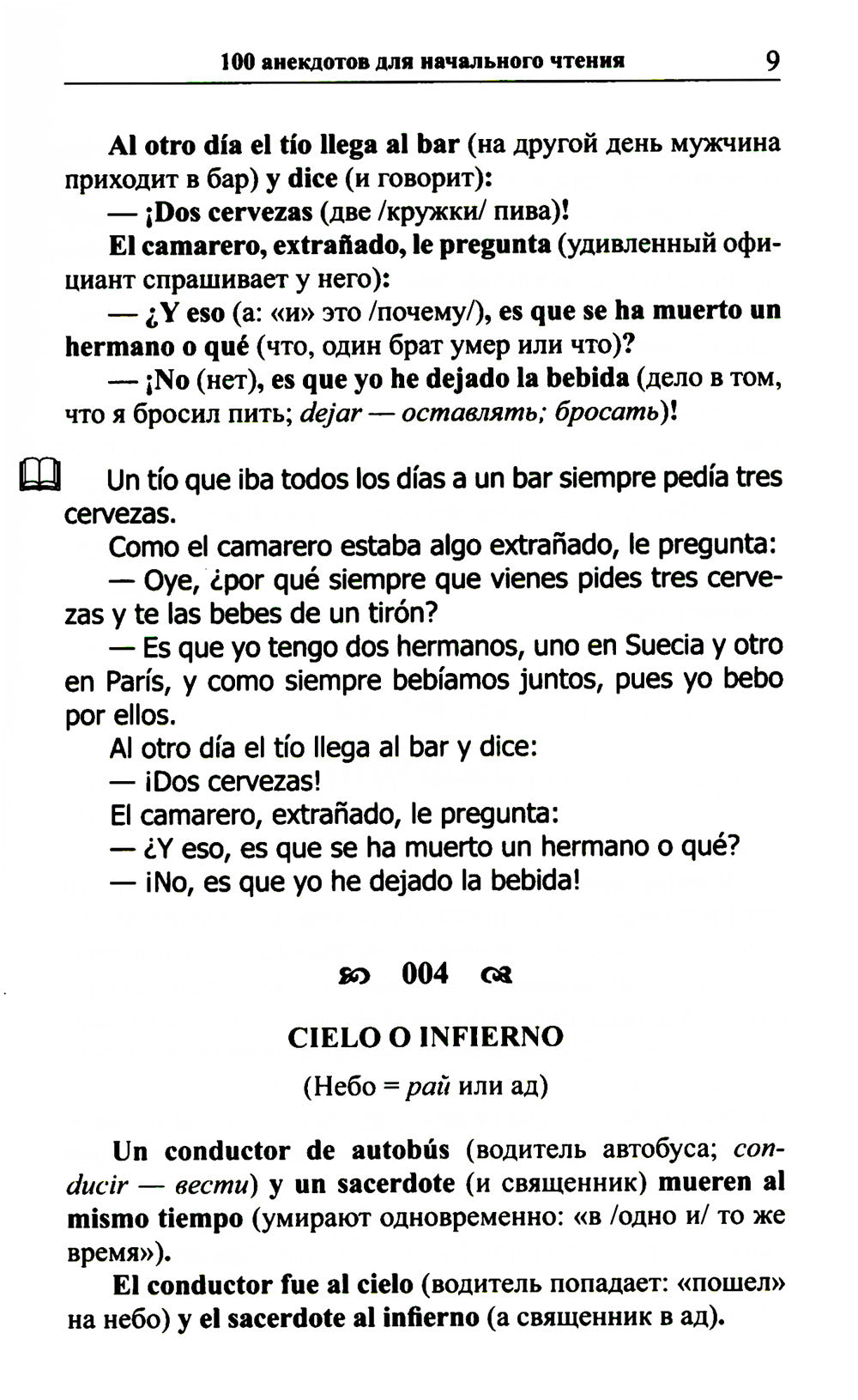 Испанский шутя. 100 анекдотов для начального чтения