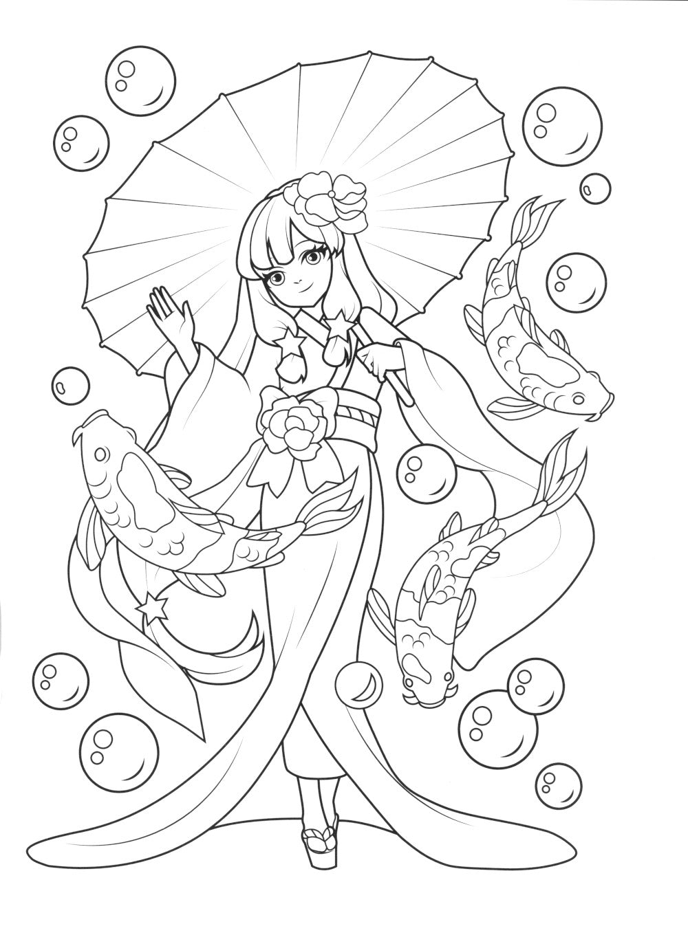 Лучшая раскраска. Аниме