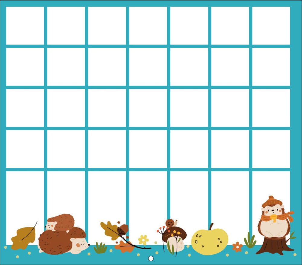 Не только уроки! Планер для школьника на учебный год недатированный