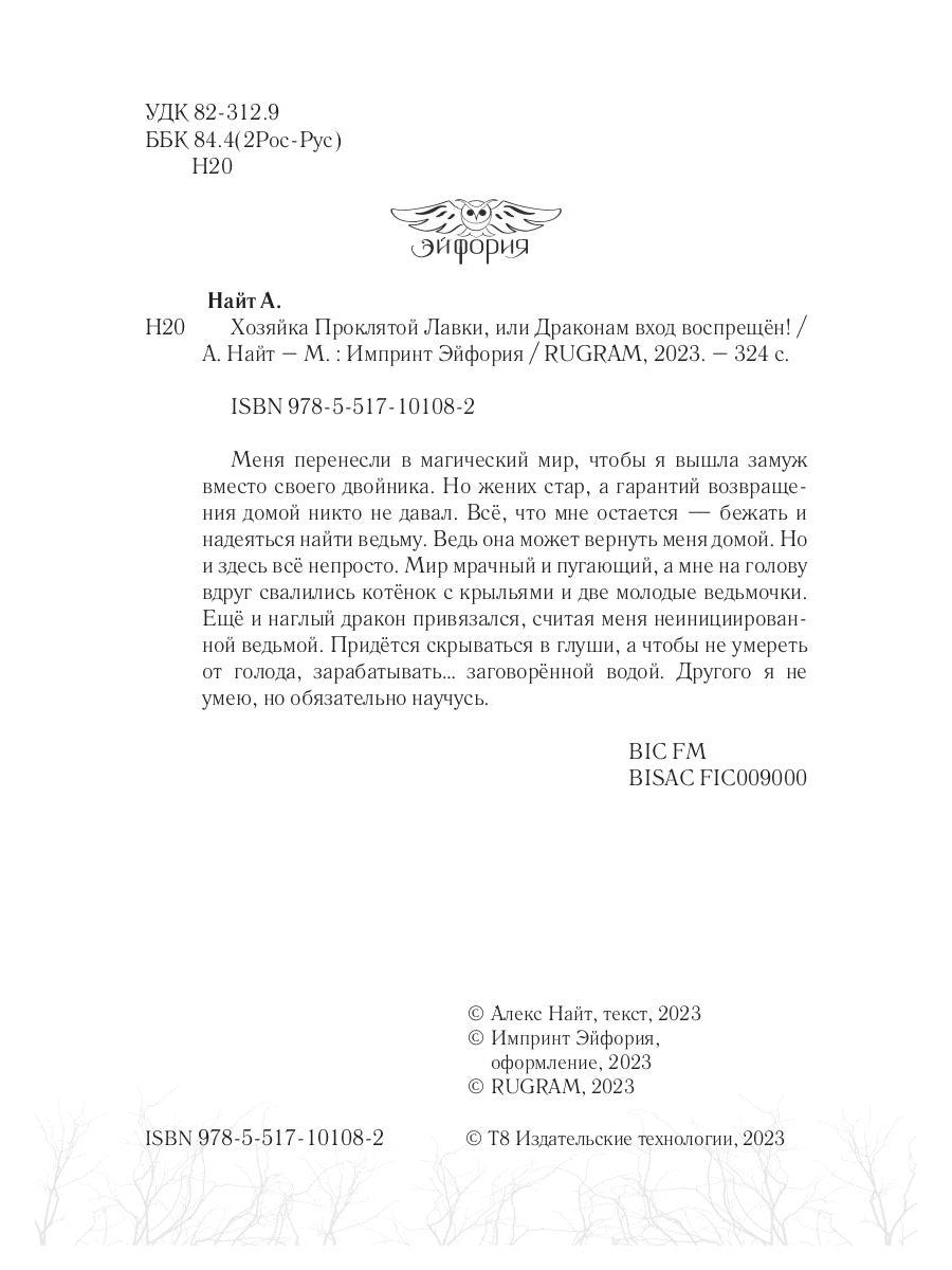 Хозяйка Проклятой Лавки, или Драконам вход воспрещен!