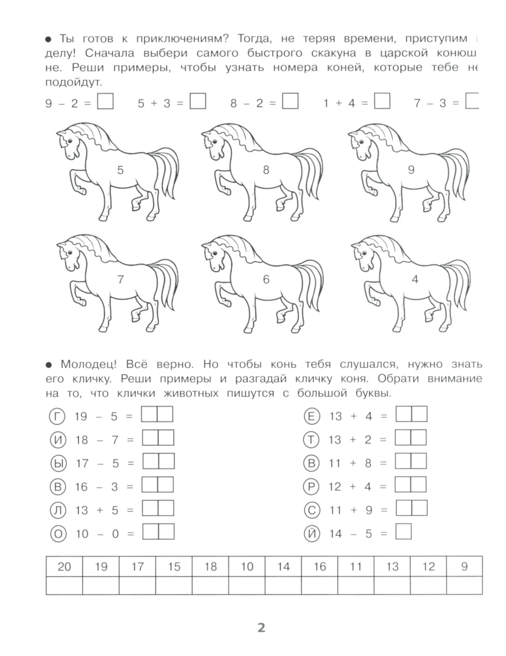 По дорогам сказок. Домашние задания для 1 класса