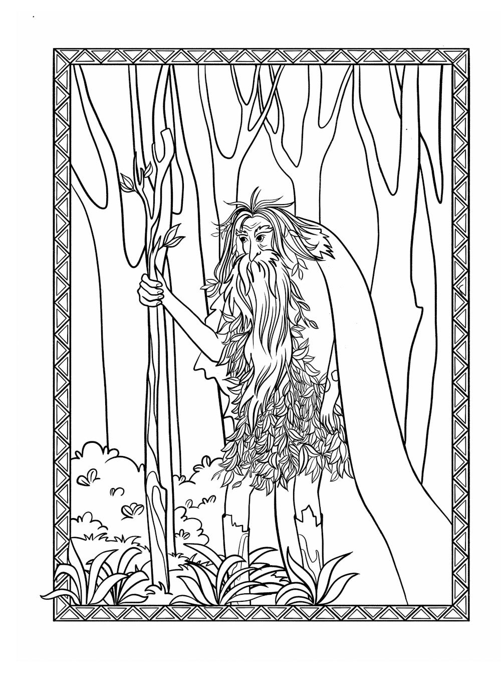 Руслан и Людмила. Раскраска