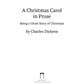 Un chant de Noël en prose. Être une histoire de fantômes de Noël (на англ.яз.)