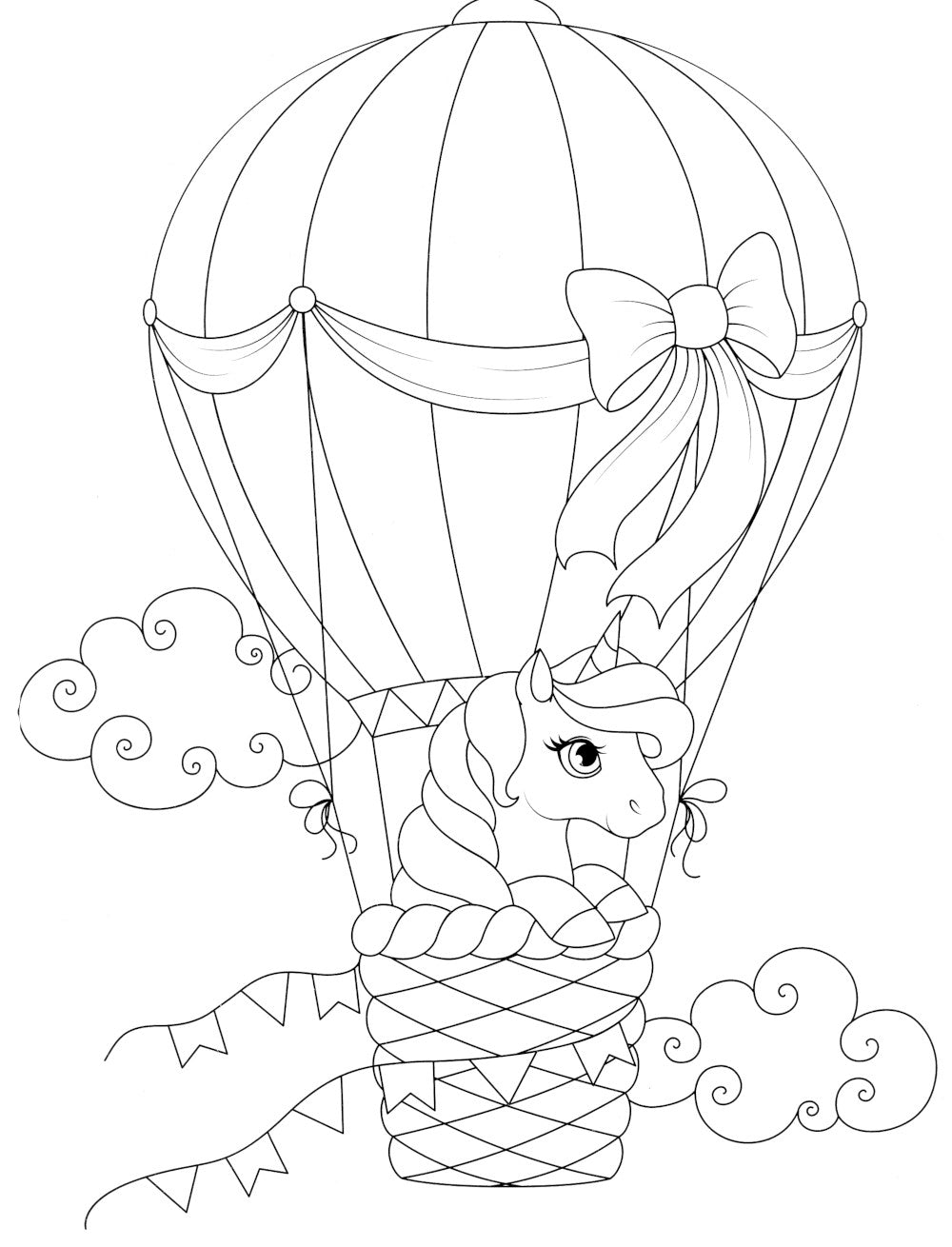 Волшебные единороги: книжка-раскраска