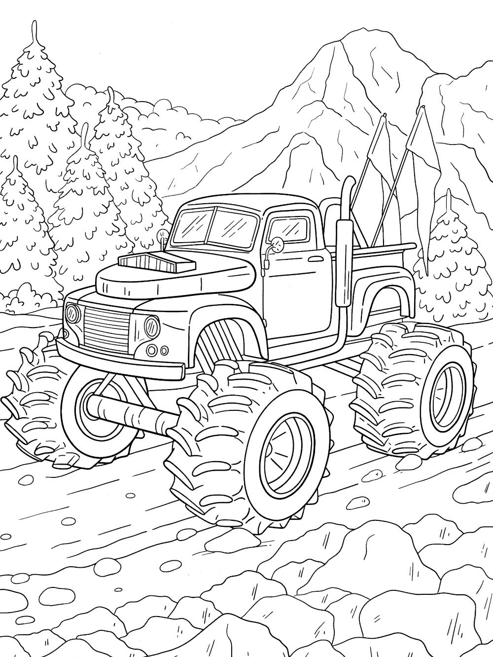 Роботы и машины: книжка-раскраска