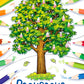 Деревья: раскраска