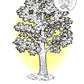 Деревья: раскраска