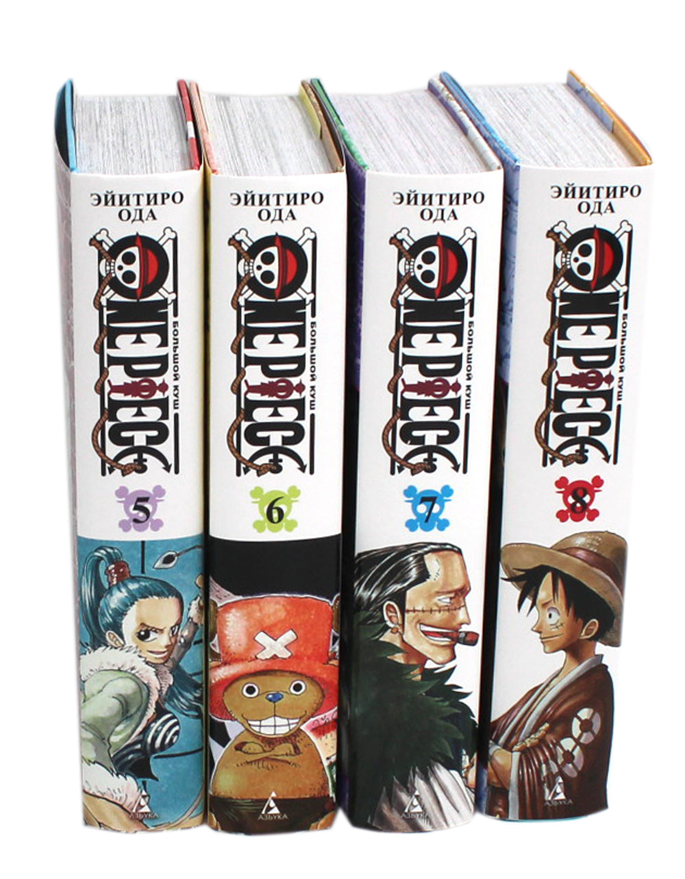 One Piece. Большой куш 5-8: манга (комплект из 4-х книг)