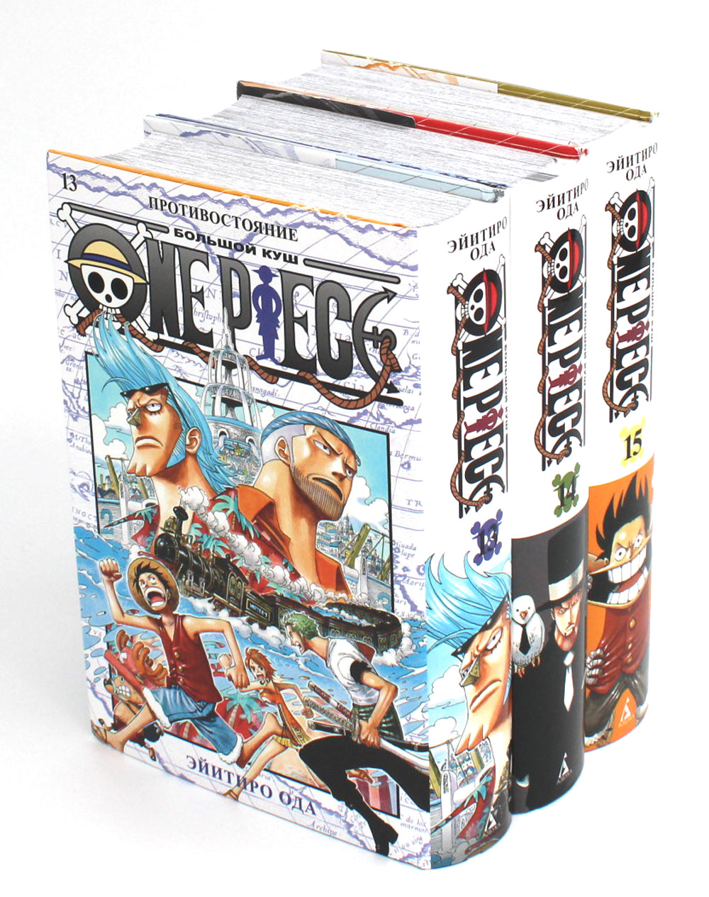 Один кусочек. Большой куш 13-15: манга (комплект из 3-х книг)