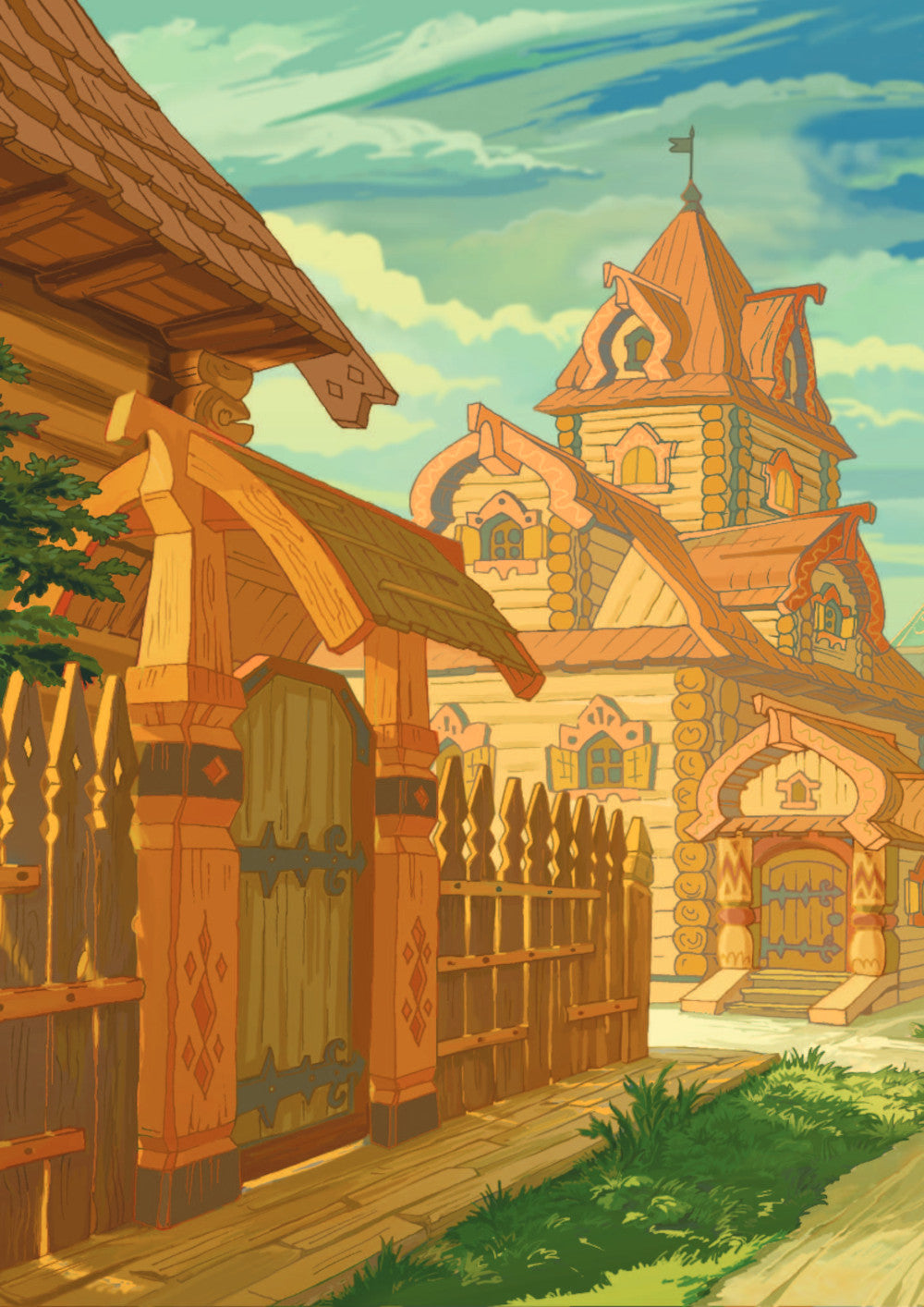 Три богатыря. Илья Муромец и Соловей-Разбойник