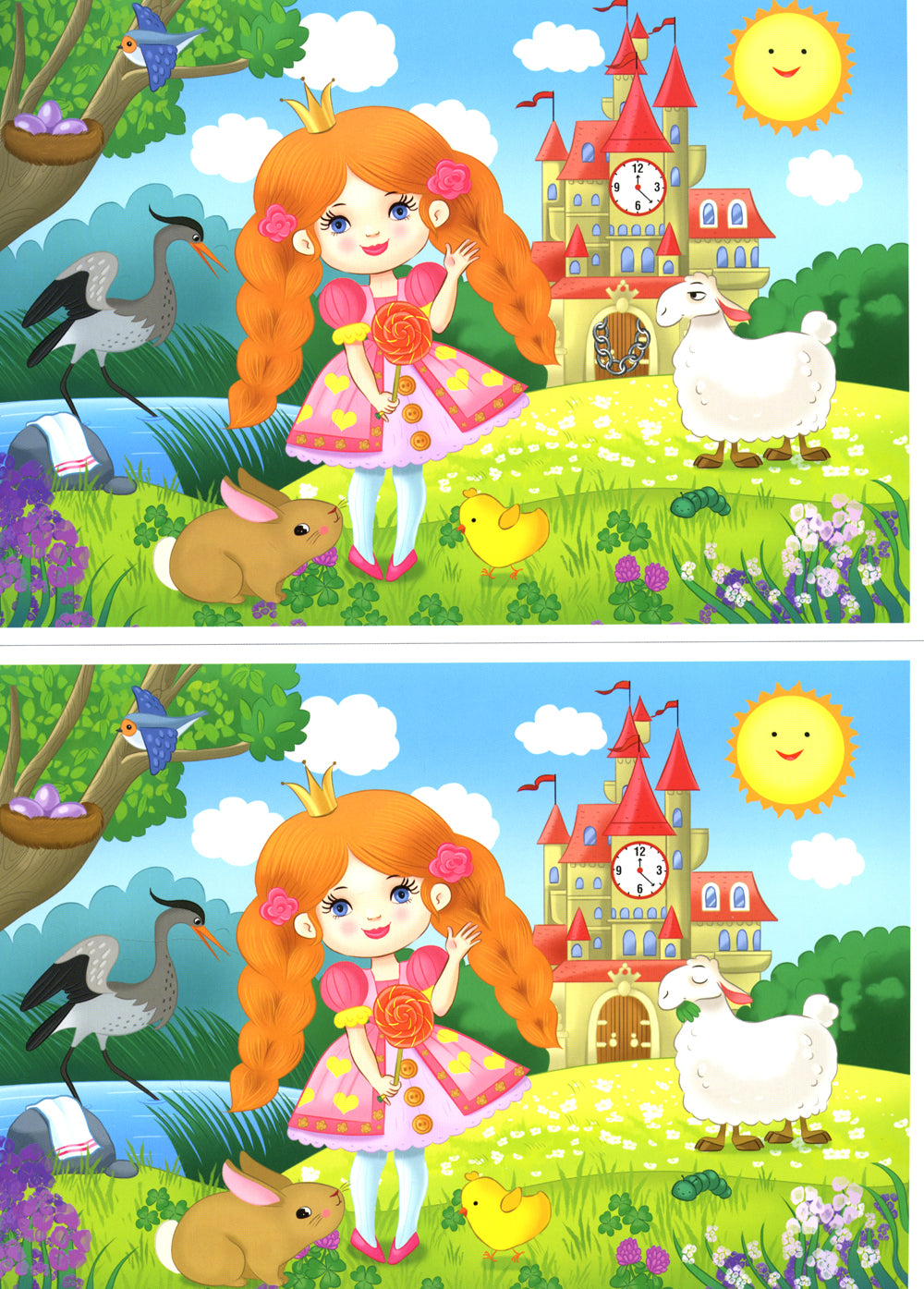 Принцесса. Игра по автоматизации звука [ц]. 5-7 лет