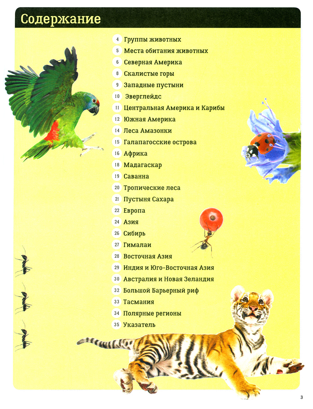 Детский атлас. Животные мира