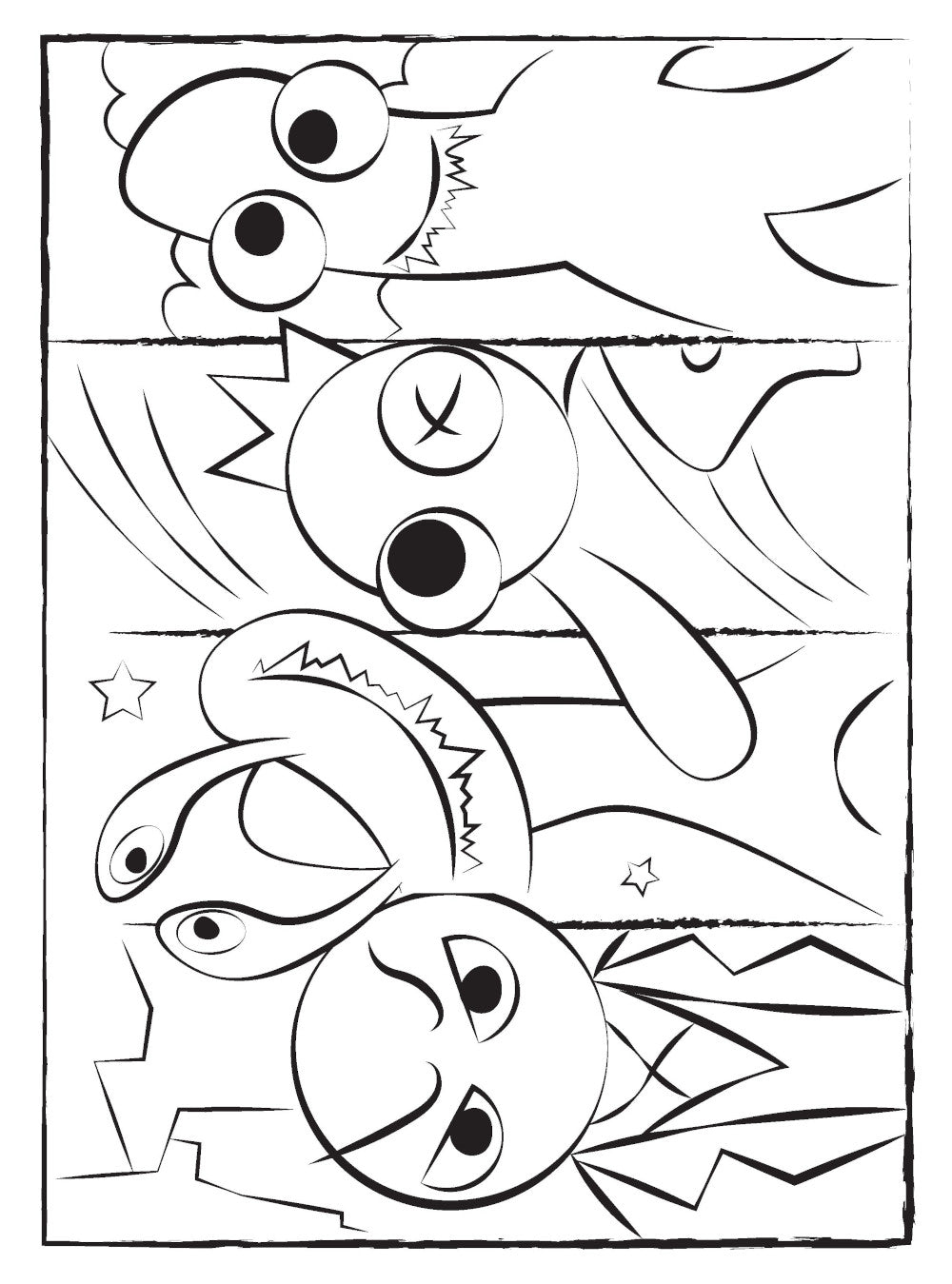 Разноцветные друзья