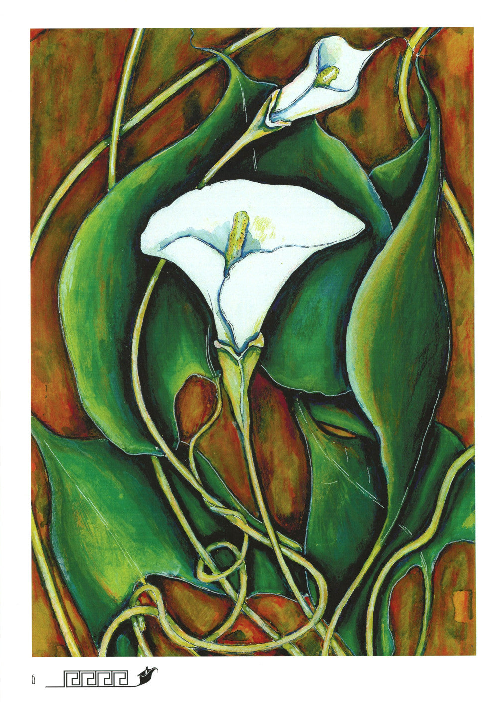 Тайный язык цветов в искусстве модерна