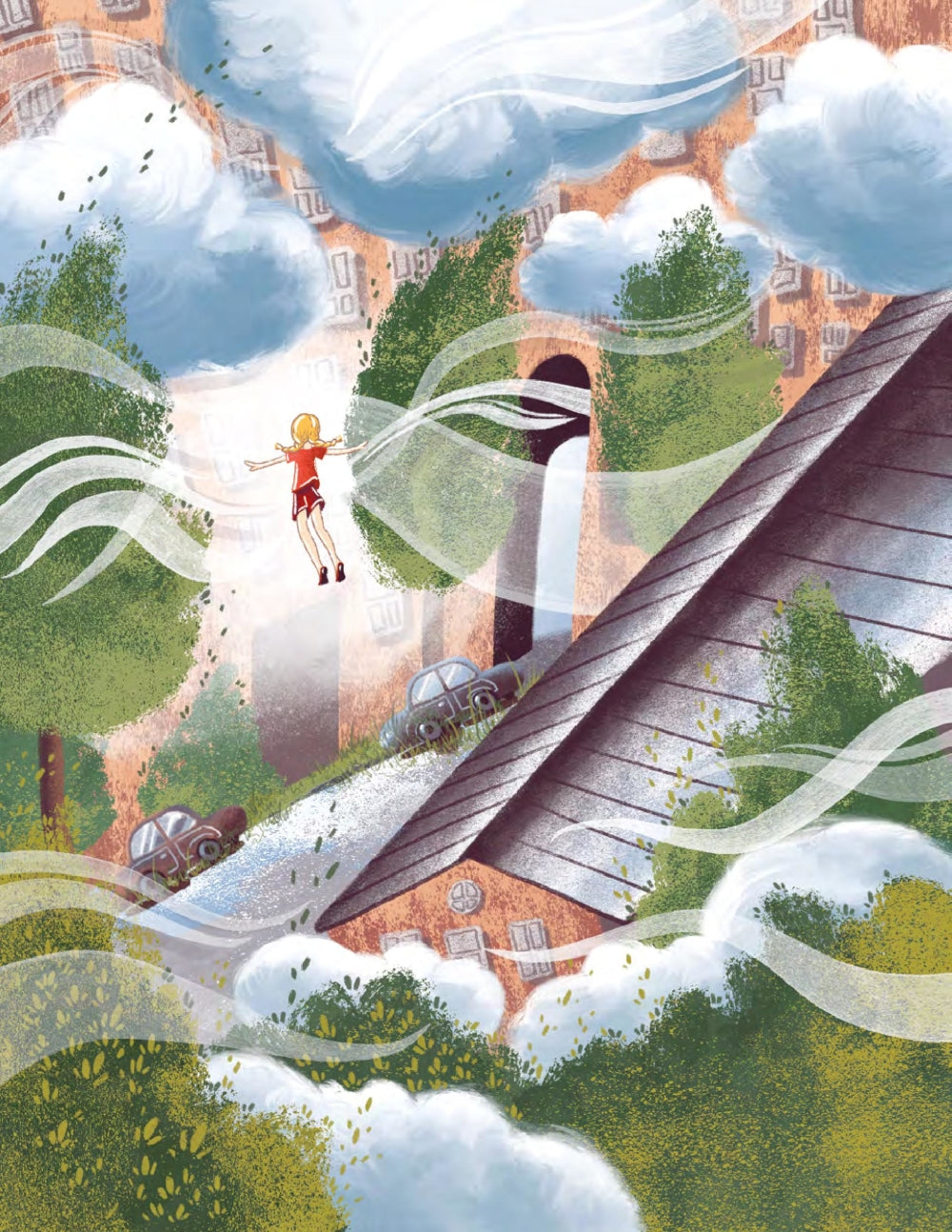 Алешка умеет летать