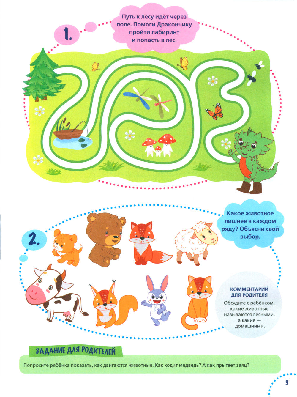 Годовой курс развития внимания у ребенка. 4-5 лет