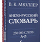 Англо-русский. Русско-английский словарь. 250000 слов (книга-перевертыш)