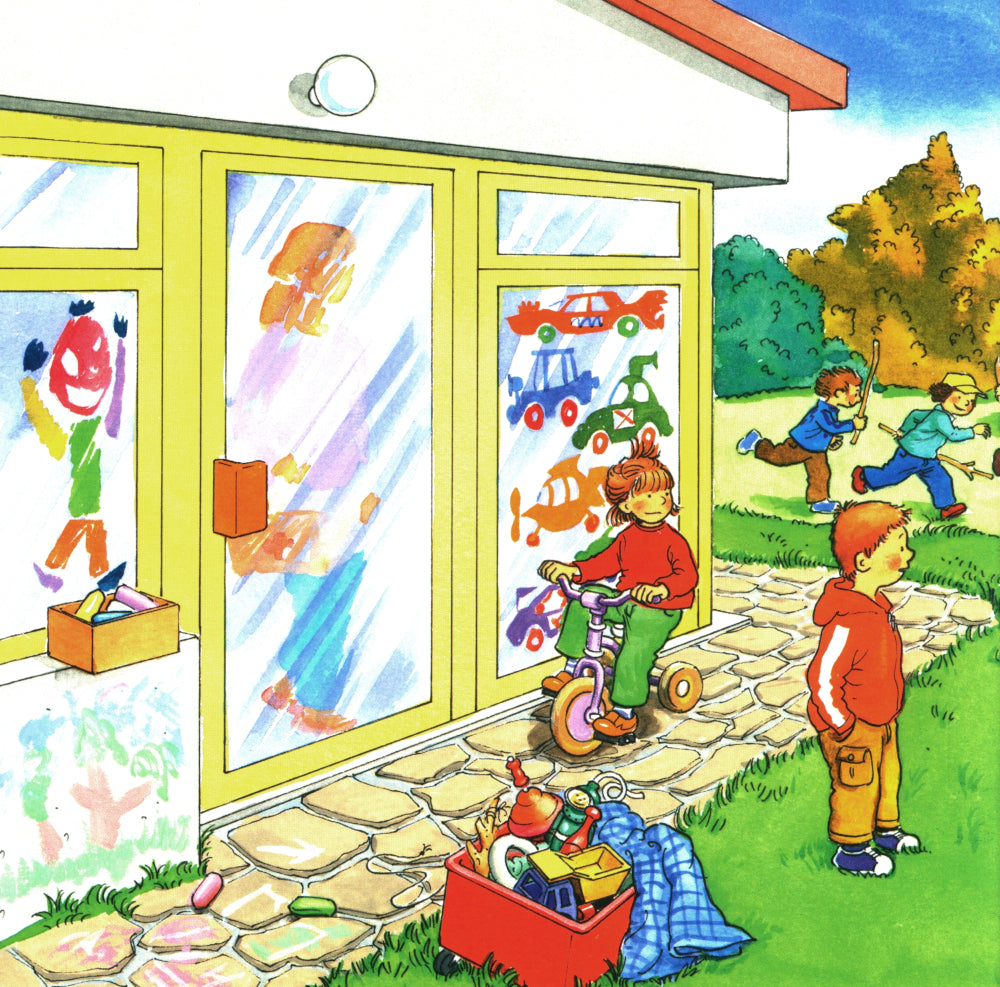 Якоб поранился