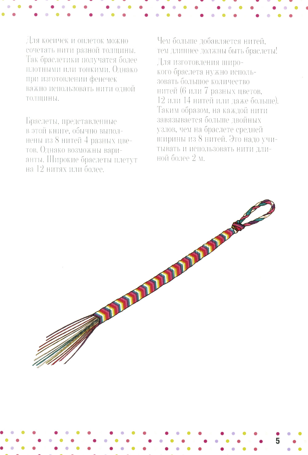 Бижутерика: Научись плести фенечки и браслетики из нитей