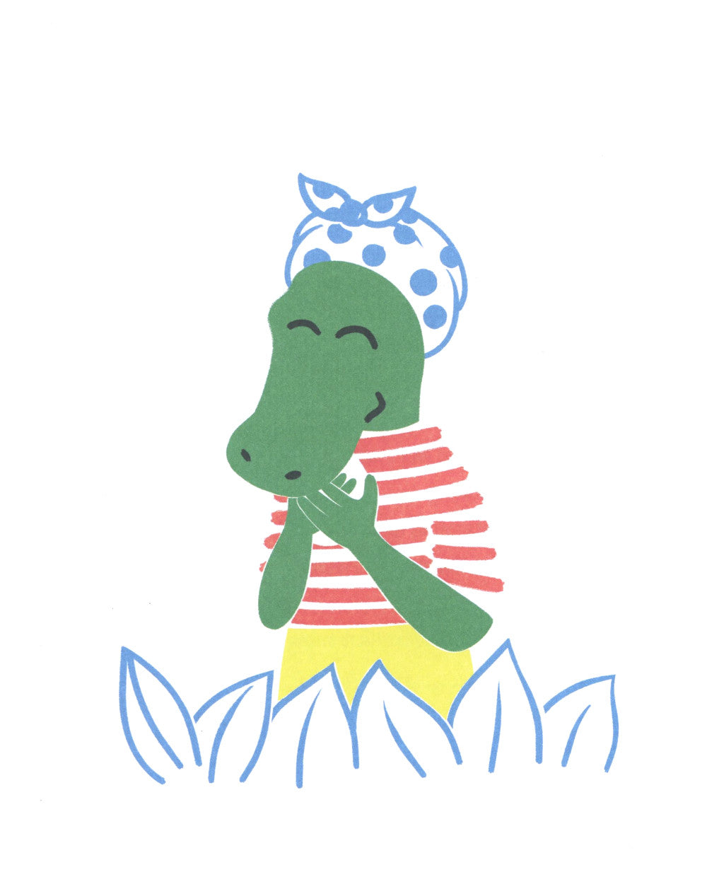 Помогите крокодилу