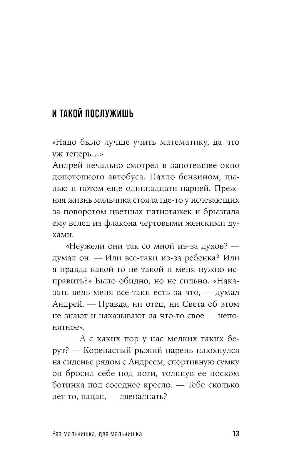 Раз мальчишка, два мальчишка: роман