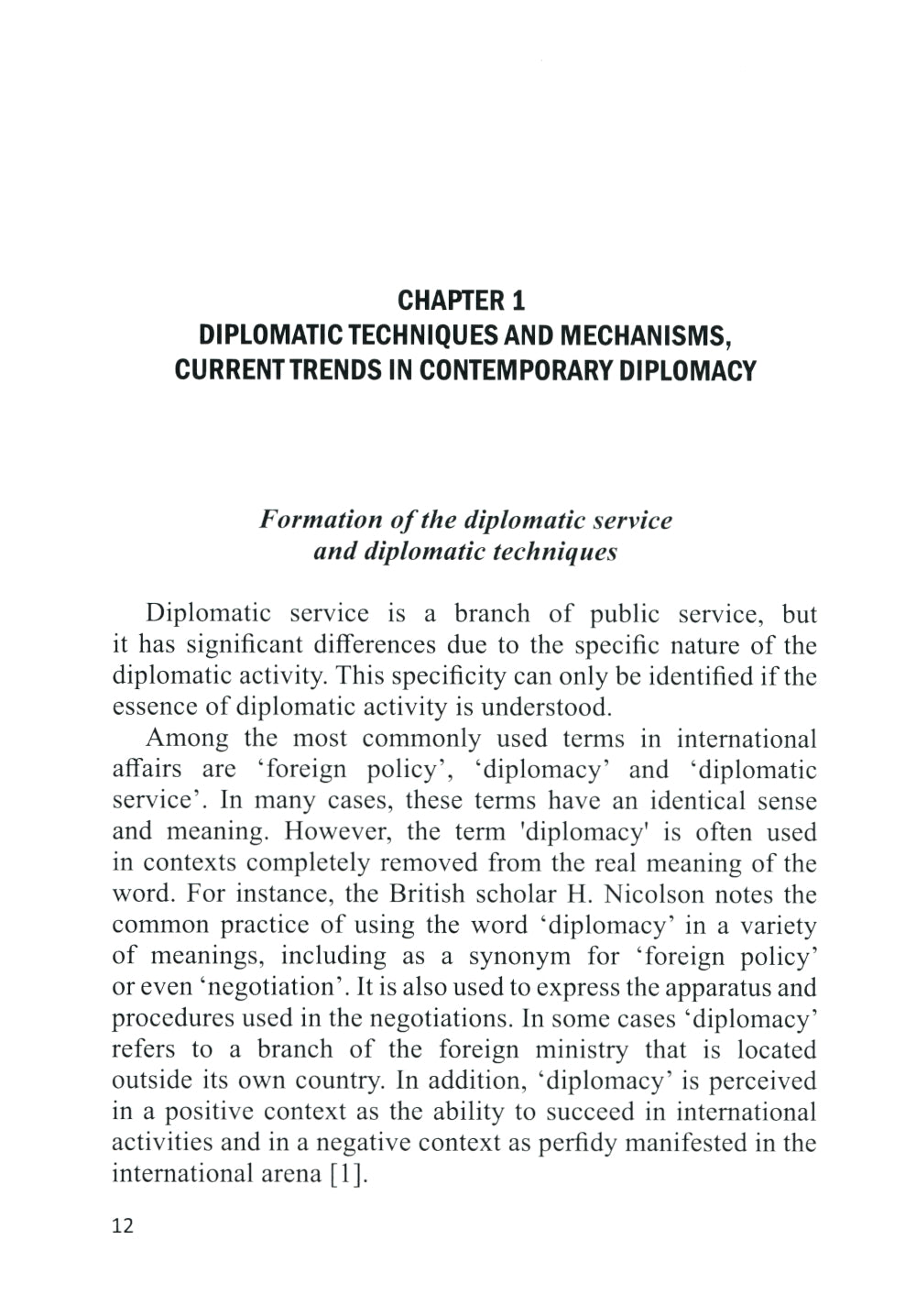 La diplomatie contemporaine en pratique : nouvelles dimensions : monographie = Современные методы и практики дипломатии: монография