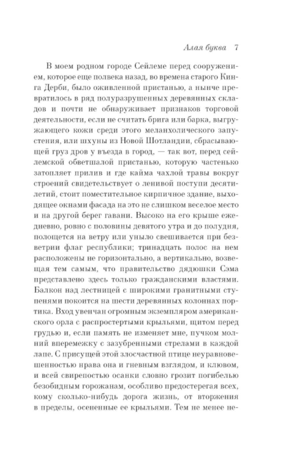 Алая буква: роман