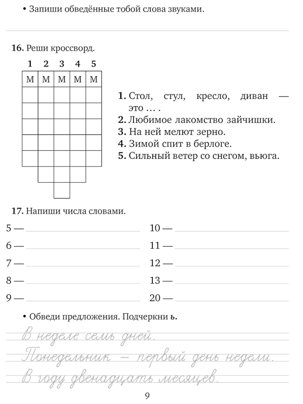 Упражнения, диктанты, контрольное списывание по русскому языку. 1-4 classes