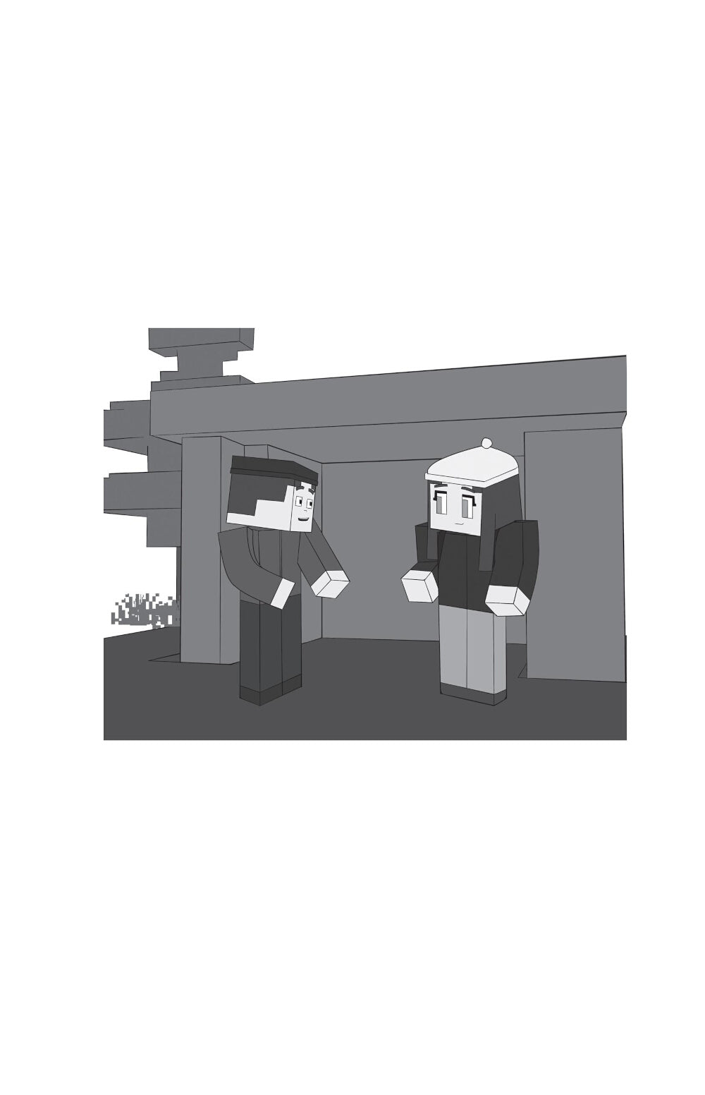 Приключения ниндзя из Майнкрафта. Кн. 3. Кошмарная экскурсия