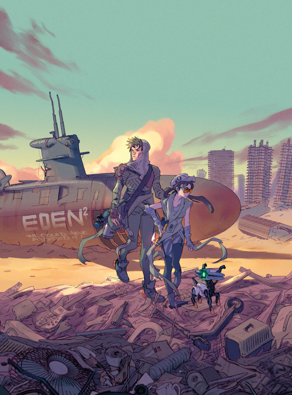 Бесплодные земли. Артбук постапокалиптической вселенной